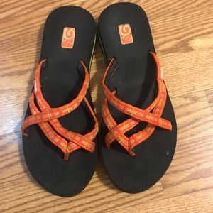 Teva flip flops